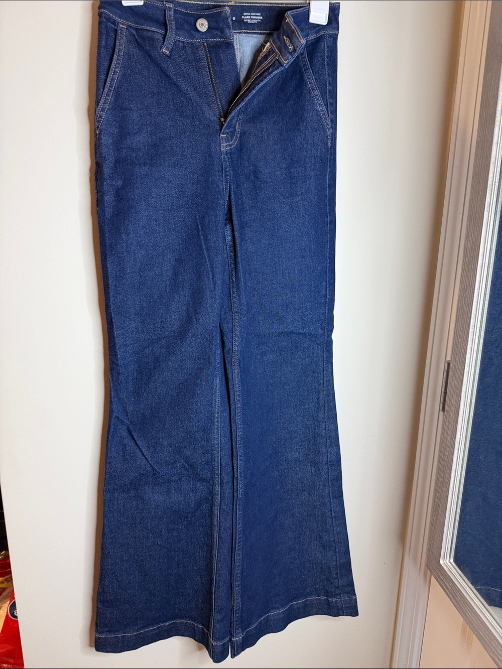 Old Navy Dark Blue Flare Jeans